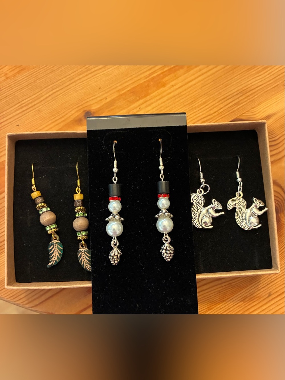 Handmade Multicolor Beaded Drop Earrings Set - Women Jewelry